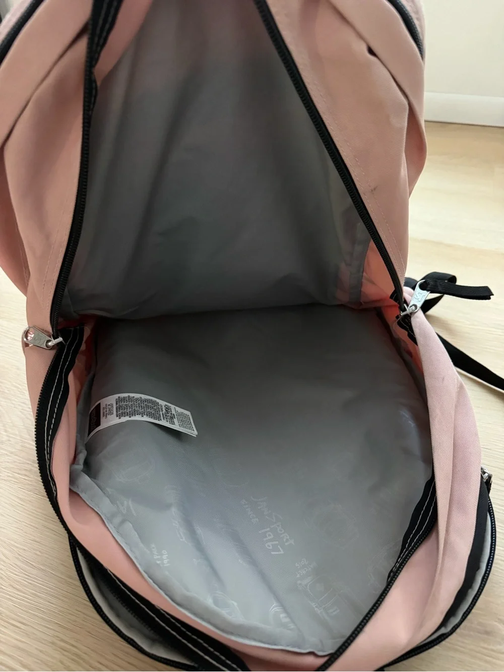 JanSport Big Student Backpack dusty pink Misty Rose